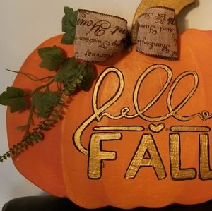 Pumpkin decor